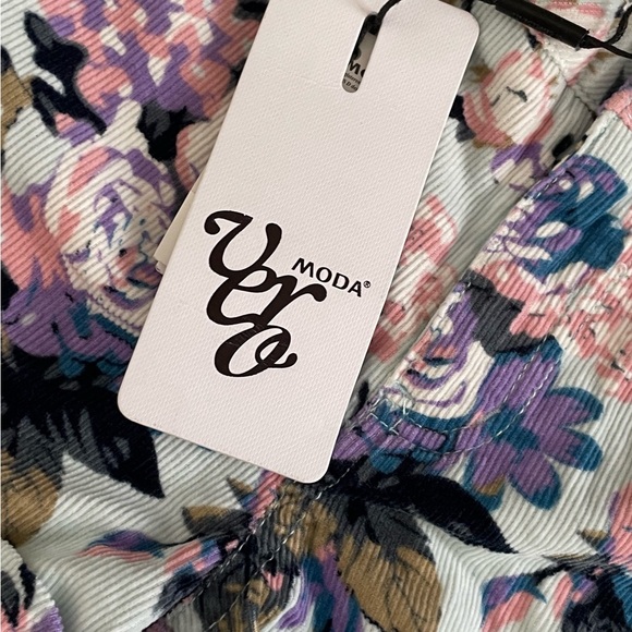 Vero fashion women’s floral shorts size M - Picture 10 of 12